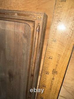 Print Block Border Frame Copper Face 9 X 7 Approx