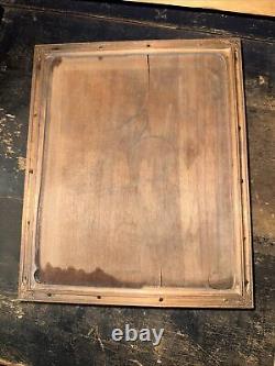 Print Block Border Frame Copper Face 9 X 7 Approx