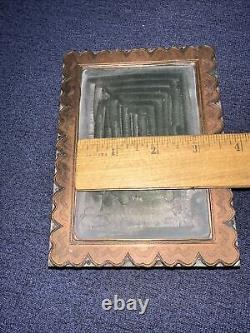 Print Block Border Frame Copper Face, Nice Details