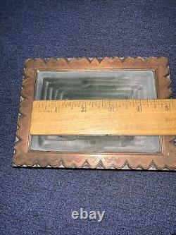 Print Block Border Frame Copper Face, Nice Details