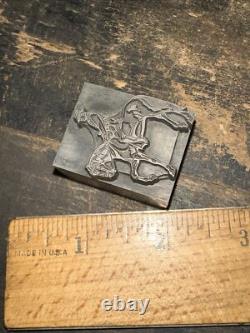 Print Block General on Horse Civil War Lead Block! Amazing Image