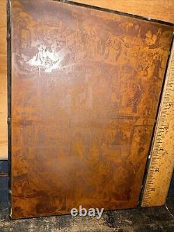 Print Block (Religious Scene Crucifixion) Copper Face Amazing Details