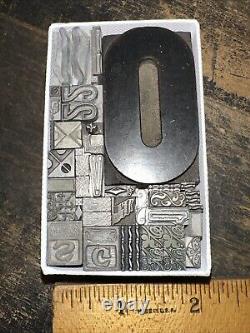 Print Blocks Lead & Copper Ornamentals Borders Dingbats. Beautiful Variety #13