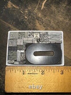 Print Blocks Lead & Copper Ornamentals Borders Dingbats. Beautiful Variety #13