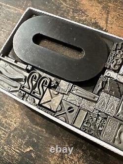 Print Blocks Lead & Copper Ornamentals Borders Dingbats. Beautiful Variety #13