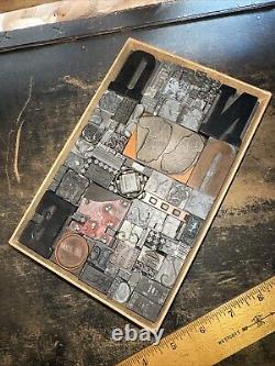 Print Blocks Lead Ornamental Borders Dingbats Gorgeous Variety! #79