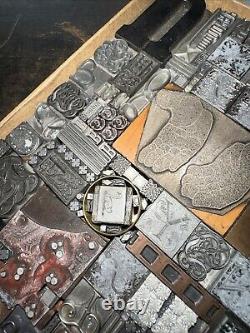 Print Blocks Lead Ornamental Borders Dingbats Gorgeous Variety! #79