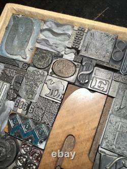 Print Blocks Lead Ornamental Borders Dingbats Gorgeous Variety! #80