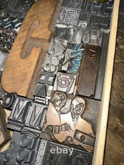 Print Blocks Lead Ornamental Borders Dingbats Gorgeous Variety! #80