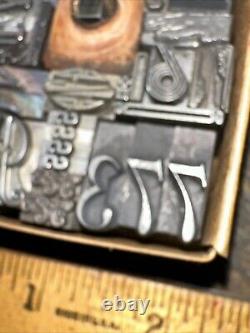Print Blocks Lead Ornamental Borders Dingbats Variety of Designs! 4#