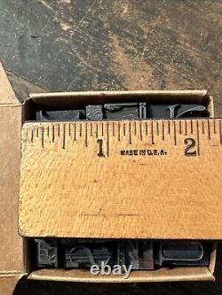 Print Blocks Lead Ornamental Borders Dingbats Variety of Designs! 4#