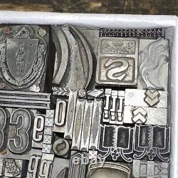 Print Blocks Ornamental Borders Dingbats Variety of Designs! -5 Lead & Copp