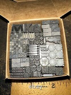 Print Blocks Ornamental Borders Dingbats Variety of Designs! #70 Beautiful