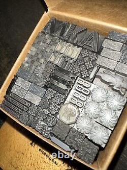 Print Blocks Ornamental Borders Dingbats Variety of Designs! #70 Beautiful