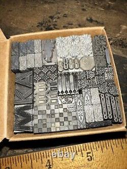 Print Blocks Ornamental Borders Dingbats Variety of Designs! #70 Beautiful