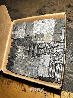 Print Blocks Ornamental Borders Dingbats Variety of Designs! #70 Beautiful