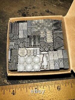Print Blocks Ornamental Borders Dingbats Variety of Designs! #70 Beautiful