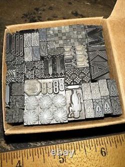Print Blocks Ornamental Borders Dingbats Variety of Designs! #70 Beautiful