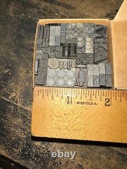 Print Blocks Ornamental Borders Dingbats Variety of Designs! #70 Beautiful
