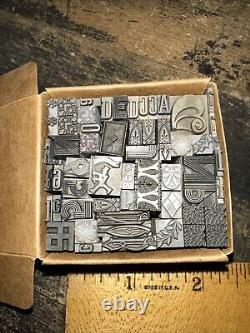 Print Blocks Ornamental Borders Dingbats Variety of Designs! #71 Beautiful