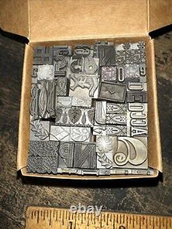 Print Blocks Ornamental Borders Dingbats Variety of Designs! #71 Beautiful
