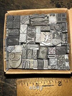 Print Blocks Ornamental Borders Dingbats Variety of Designs! #71 Beautiful