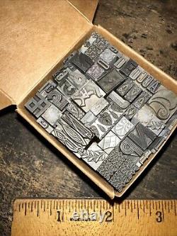 Print Blocks Ornamental Borders Dingbats Variety of Designs! #71 Beautiful