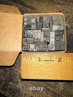 Print Blocks Ornamental Borders Dingbats Variety of Designs! #71 Beautiful