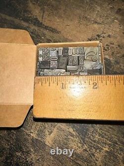 Print Blocks Ornamental Borders Dingbats Variety of Designs! #71 Beautiful