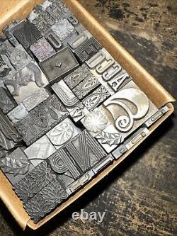 Print Blocks Ornamental Borders Dingbats Variety of Designs! #71 Beautiful