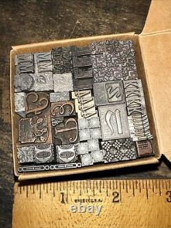 Print Blocks Ornamental Borders Dingbats Variety of Designs! #73 Beautiful
