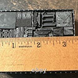 Print Blocks Ornamental Borders Dingbats Variety of Designs! #M1 Beautiful
