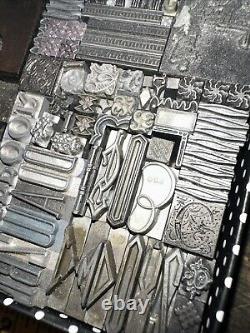 Print Blocks Ornamental Borders Dingbats Variety of Designs! #M6 Beautiful