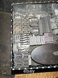 Print Blocks Ornamental Borders Dingbats Variety of Designs! #M6 Beautiful