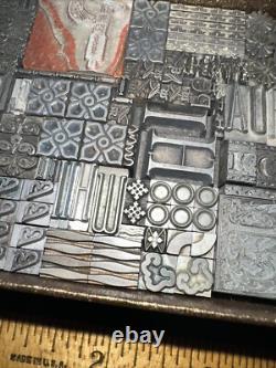 Print Blocks Ornamental Borders Dingbats Variety of Designs! #M7 Beautiful