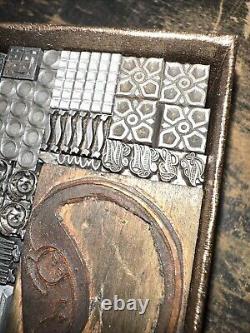 Print Blocks Ornamental Borders Dingbats Variety of Designs! #M8 Beautiful