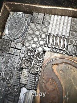 Print Blocks Ornamental Borders Dingbats Variety of Designs! #M8 Beautiful
