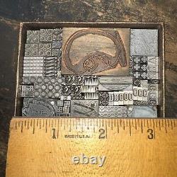 Print Blocks Ornamental Borders Dingbats Variety of Designs! #M8 Beautiful
