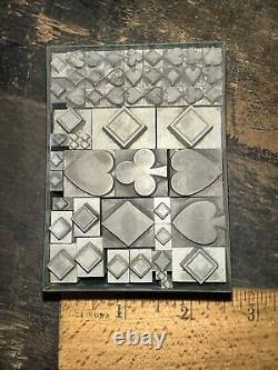 Print Blocks Ornamental Lead Borders Over 50 Total! Dingbats & Blocks