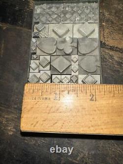 Print Blocks Ornamental Lead Borders Over 50 Total! Dingbats & Blocks