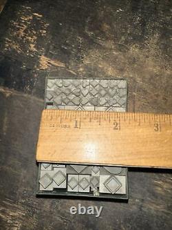 Print Blocks Ornamental Lead Borders Over 50 Total! Dingbats & Blocks