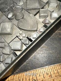 Print Blocks Ornamental Lead Borders Over 50 Total! Dingbats & Blocks