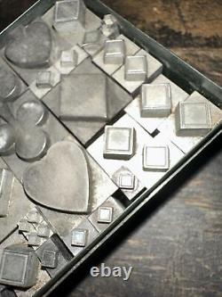 Print Blocks Ornamental Lead Borders Over 50 Total! Dingbats & Blocks