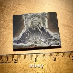 Printing Block (Judge Sitting In His Chamber) Nice Image