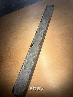 Printing Block (Long Border edge Flowers) 11 Inch Type Cut