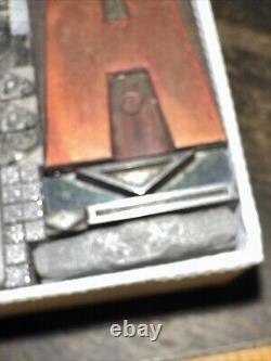 Printing Blocks Lead & Copper Ornamentals Borders Dingbats. Beautiful Variety #2