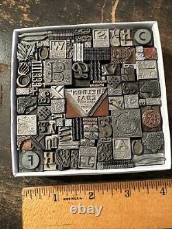 Printing Blocks Lead & Copper Ornamentals Borders Dingbats. Beautiful Variety! 3