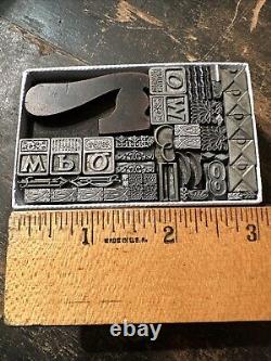 Printing Blocks Lead & Copper Ornamentals Borders Dingbats. Beautiful Variety #5