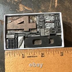 Printing Blocks Lead & Copper Ornamentals Borders Dingbats. Beautiful Variety #6