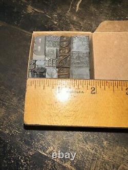 Printing Blocks Lead Ornamental Borders Dingbats Beautiful! #61